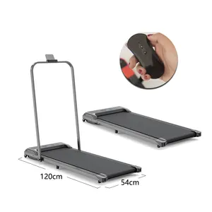 Portable 2 In 1 Foldable Walking Machine Indoor Electric Motorized Under Desk Treadmill