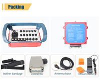 Control Remoto Industrial Inalámbrico Universal con 16 Interruptores de Palanca, Resistente al Agua IP65