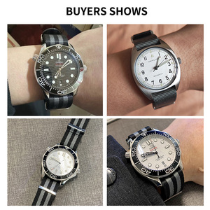 สายไนลอนคุณภาพสูงสำหรับโอเมก้า ซีฮอร์ส โกสต์ นาโต้ คอมแคสสายผ้าใบ 20 22 มม. - Product Image 5