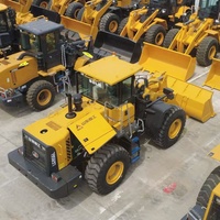 Gebrauchter SDLG LG956L Radlader 5 Tonnen Nennlast Hohe Schubkraft Hydraulisches Bergbau-Erdbewegungsmaschinen-Equipment zum Verkauf