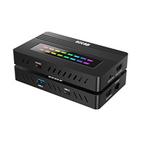Caja de captura de video 4K60 HDMI y DP Alt Mode (USB-C) con HDR y VRR para grabación de video, juegos y transmisión en vivo, ezcap388 GameDock Extreme DP