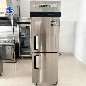 <b>Refrigerated</b> Stainless Steel Kitchen Fridge with Automatic Defrosting Designed for Professional Chefs and Restaurants - Product Image 3