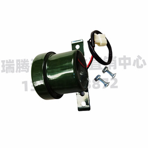 Bocina Eléctrica Xingkailong de 80 mm, Verde Militar, 12V 24V, Alarma de Reversa para Montacargas y Camiones - Product Image 2