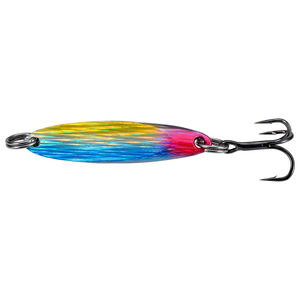 Vente en gros de leurres de pêche en alliage de zinc lumineux, appâts de pêche à double peinture, spinner dur pour la pêche en rivière, lac et ruisseau - Product Image 3