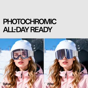 <span class=keywords><strong>Gafas</strong></span> de <span class=keywords><strong>nieve</strong></span> de alta calidad, <span class=keywords><strong>gafas</strong></span> de esquí fotocromáticas para exteriores, <span class=keywords><strong>gafas</strong></span> de esquí antivaho magnéticas, protección Uv400 en venta - Product Image 5