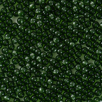 Cuentas de Vidrio FGB Verde Oscuro Ojo de Gato, Cuentas Pequeñas para Joyería, Pulseras, Cuentas Sueltas para Accesorios
