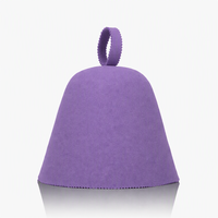 Chapeau de sauna en feutre de laine mérinos lavable et réutilisable, anti-chaleur, épaisseur 3 mm, pour adultes, best-seller