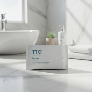 Toallitas Húmedas TTO Thermal Intim, 12 Unidades/Caja, pH 4.2, Toallitas de Higiene Femenina Naturales, Material Spunlace, 15x16cm, para la Higiene Íntima Diaria - Product Image 3