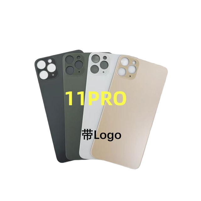 Wholesale Back Glass Replacement for iPhone 11 12 13 14 15 16 17 Pro Max Big Small Hole Rear Battery Cover Repair Spare Parts