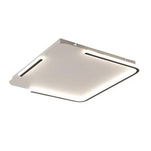 PLAFONNIER LED PAIGE BLANC/NOIR 50X50CM - 44W 2350lm 4000K - Product Image 1