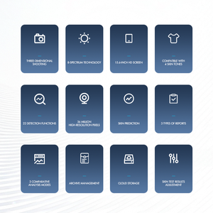 Máquina Analizadora de Piel 3D con IA Profesional, Escáner Facial Portátil para Uso en Salón y en Casa con Análisis Multiespectral - Product Image 4