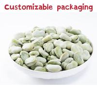 Gros de haute qualité vert sain légume IQF toute matière première organique gel fève à vendre