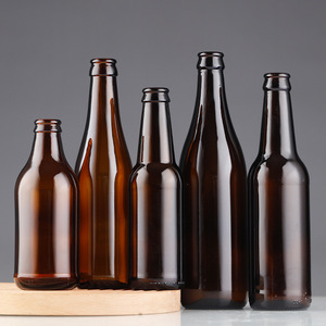 Vente chaude Ambre Brun Foncé Bière <span class=keywords><strong>Cidre</strong></span> Jus Bouteilles En Verre 250ml 300ml 330ml 500ml 650ml 750ml Bouteilles En Verre Vides pour Tequila - Product Image 6