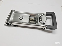 304 acier inoxydable camion porte arrière engrenage de verrouillage 27mm boîte à outils barre serrure conteneur d'expédition camion à benne basculante serrure de porte