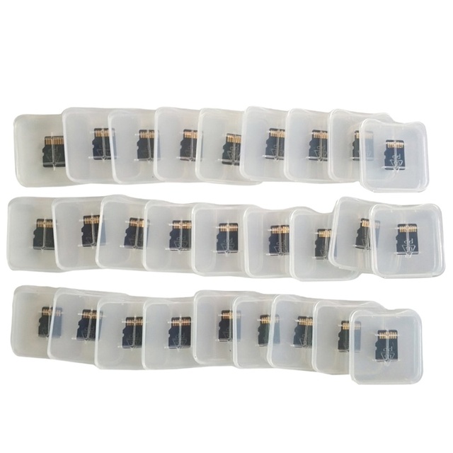 HHM Full Capacity High Speed Mini TF/SD Card U3 128MB Black Plastic for Phone Camera GPS DVR