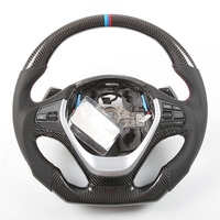 Volant en fibre de carbone forgé personnalisé pour BMW E46 E81 E82 E87 E88 E90 E91 E92 E93 M3