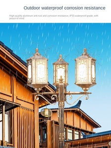 Lampe de jardin LED étanche pour l'extérieur Lampadaire et poteaux modernes Lampadaire de jardin en aluminium Lampadaire de jardin - Product Image 2