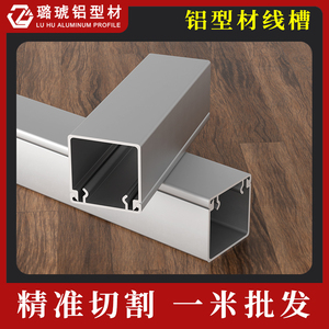 รางอลูมิเนียมอัดขึ้นรูป Luhu รุ่น 4040 4080 8080 สำหรับรองรับสายไฟฟ้า - Product Image 3