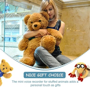 Máy ghi âm cho thú nhồi bông, hộp ghi âm nhồi Gấu Mini Thiết bị ghi âm giọng nói, đồ chơi tin nhắn thoại tùy chỉnh Tự làm - Product Image 6