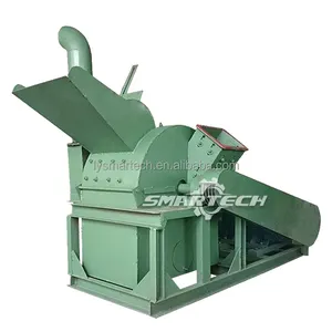 Wood Crusher Pulverizer Hammer Mill Machine Diesel Wood Grinder Chipper Shredder Sawdust Powder Crusher Making Machine