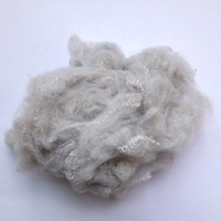 Prix bon marché 1.2d 38mm fibre polyester solide semi vierge pour la filature