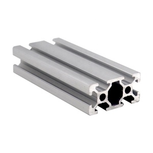 Scanalatura a t con scanalatura a v argento Standard 20x20 <span class=keywords><strong>20x40</strong></span> 20x60 20x80 40x80 profilo in <span class=keywords><strong>alluminio</strong></span> con trave a c - Product Image 3