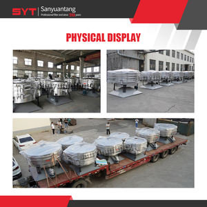 מכונת סינון חלקיקי פסולת מסך רטט עגול עם אישור CE - Product Image 3