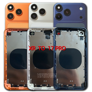 <span class=keywords><strong>Cover</strong></span> Posteriore in Lega di Alluminio Fai-da-Te per Conversione Modelli 11-17 Pro e <span class=keywords><strong>Xr</strong></span> - Product Image 5