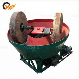 Yüksek kalite 1100 1200 1400 1600 altın madencilik süreci altın 2/<span class=keywords><strong>3</strong></span>-roller ıslak taşlama tava değirmeni makinesi - Product Image 3