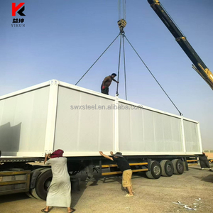 Contenedor Expandible de Doble Ala de 10 y 20 pies para Baño de Obras de Construcción, Espacio Aislado de Rápida Construcción - Product Image 4