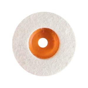 Wool Polishing Pad 100mm Outer Diameter 16mm Inner Diameter For Angle <b>Grinder</b> Metal Mirror Finish Repair Fiber Felt Disc - Product Image 4
