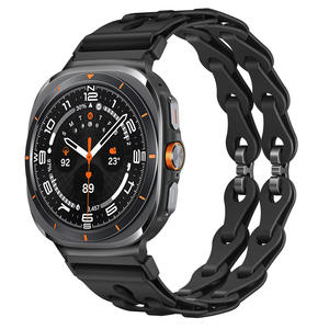 Pulsera hueca de moda Correa de reloj de silicona creativa para <span class=keywords><strong>Samsung</strong></span> Galaxy Watch <span class=keywords><strong>Ultra</strong></span> 47mm Watch Band - Product Image 2