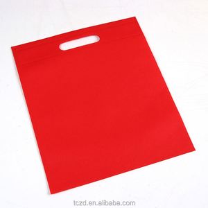 Sacs promotionnels en non-tissé découpés à la forme, sacs de courses recyclables en PP non-tissé découpés en D - Product Image 1