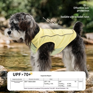 Chaleco de Verano para Mascotas, Personalizable OEM, Protección <span class=keywords><strong>Solar</strong></span>, Delgado, Transpirable y Ligero, para Perros Pequeños - Product Image 3