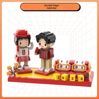 Ensemble de blocs de construction personnalisés en forme de mini-personnage humain, en plastique ABS, pour la décoration