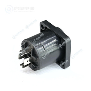 4P Square Metal Speakon Femelle <span class=keywords><strong>Jack</strong></span> Socket Audio <span class=keywords><strong>3</strong></span> 4 <span class=keywords><strong>5</strong></span> 6 7 Pin Chassis <span class=keywords><strong>XLR</strong></span> Connector Socket PCB Panel Mount <span class=keywords><strong>Cable</strong></span> Connector - Product Image 2