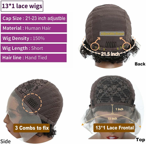 <span class=keywords><strong>Wig</strong></span> rambut Bob potongan tumpul <span class=keywords><strong>Pixie</strong></span> <span class=keywords><strong>Wig</strong></span> rambut lurus pendek Brasil <span class=keywords><strong>Wig</strong></span> renda bagian renda <span class=keywords><strong>Pixie</strong></span> pra-pencabutan - Product Image 3