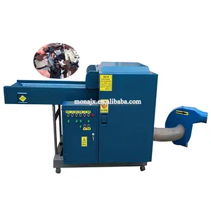 Recycling Use Fabric Shredder And Cutting Machine Industrial Clothes Crusher Chopper