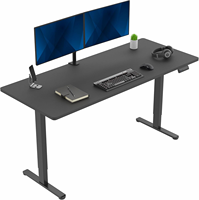 Offre Spéciale bureau debout à moteur unique électrique ergonomique de conception moderne réglable en hauteur avec fonction convertible