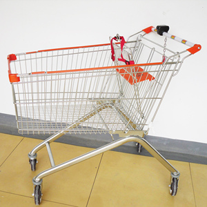 Carrito de Compras DIKA TROLLEY 2026, de Plástico con Recubrimiento de Zinc, Precio Económico, Venta al Por Mayor Directo de Fábrica, para Supermercados - Product Image 2