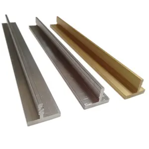 Aluminum Alloy T Shape Aluminum Edge Strips Profile Edge Banding For Kitchen Cabinet
