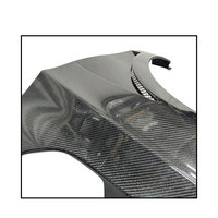 A45 sepatbor karbon, untuk Mercedes Benz a-class W176 A180 A200 A250 A45 AMG Sport Fender serat karbon