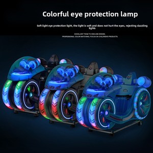 Nouvelle Moto Volante Spatiale Électrique à Monnayeur pour Enfants, Machine à Balançoire Monoplace Commerciale pour Supermarché, Jeu de Poupée à Tirer - Product Image 2