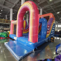 Produits de loisirs portables, château gonflable sur le thème de la mer, équipement de jeu pour enfants