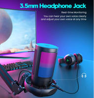 Kit de microphone à condensateur USB professionnel TopYun ME6 pour PC portable, microphone cardioïde pour l'enregistrement, la diffusion, le studio à domicile, les jeux