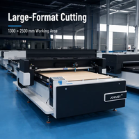 Machine de découpe et de gravure laser CO2 JOWUEY 1325 4x8ft avec caméra et lumière Ruida 150W pour le bois, le tissu, découpeuse laser CNC