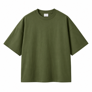 Fabricante de Camisetas Holgadas con Hombros Caídos Personalizadas, Tela Jersey Suave para Ropa Urbana y de Fin de Semana - Product Image 2