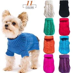 Ropa de Invierno para Perros, Ropa Tejida para Mascotas, para Perros Pequeños y Medianos, <span class=keywords><strong>Chihuahua</strong></span>, Cachorro, Suéter para Mascotas, Yorkshire, Suéter para Perros, Ropa para Perro - Product Image 1