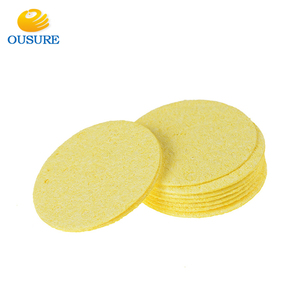 Nén vẻ đẹp trên khuôn mặt miếng bọt biển cho phụ nữ làm sạch tẩy tế bào chết trên khuôn mặt spa massage dễ dàng để khô mà không cần chăn nuôi vi khuẩn - Product Image 2