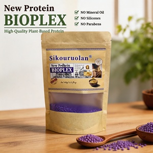 <span class=keywords><strong>Granulés</strong></span> nutritionnels de kératine à la technologie de protéines capillaires Sikouruolan 100g – Réparation capillaire naturelle nourrissante pour les soins en salon - Product Image 3